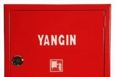 AS YANGIN Yangın Dolabı1” 20mt Kauçuk Hortumlu 1”vanalı Sac Kapak Tüp Bölmesiz ASKIRMIZTD